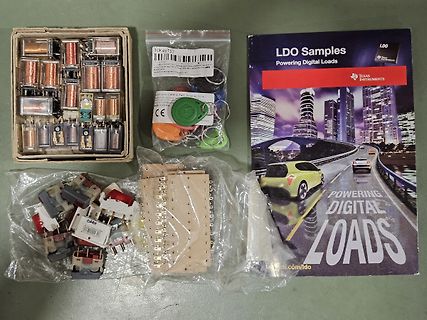 Elektronikbauteile, Relais und Texas Instruments Broschüre