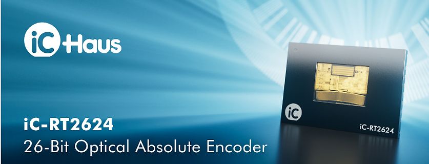 iC-RT2624 26-Bit Optical Absolute Encoder Produktfoto