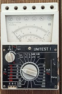 Analoges Multimeter UNITEST 1