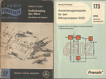 Buchcover Radio Praktiker und Mikroprozessor 6502