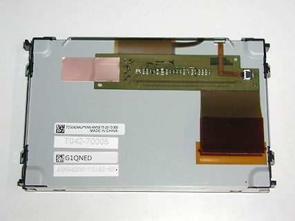 Rückseite eines LCD-Moduls mit Flexkabel