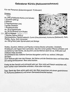 Rezept für gebratenen Kürbis