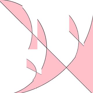 Abstraktes rosa geometrisches Muster