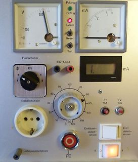 Prüfgerät für Ableitstrommessung