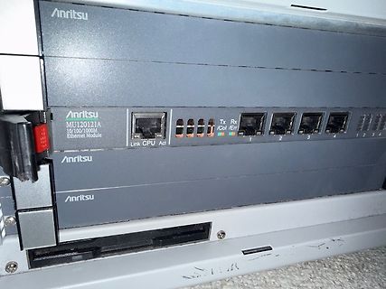 Anritsu MU120121A Ethernet Modul