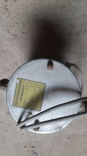Typenschild eines DDR Fernmeldemessgeräts