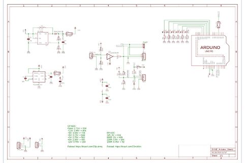 Schaltplan eines Arduino Uno R3 Shields