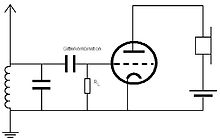 Schaltplan einer Elektronenröhre