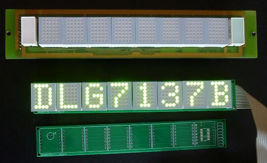 LED-Matrix-Modul und Leiterplatte