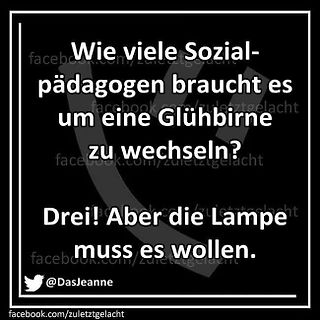 Meme mit Witz über Sozialpädagogen