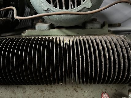 Kühlrippen eines elektronischen Bauteils