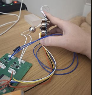 Freie Verdrahtung und Leiterplatte mit Potentiometer