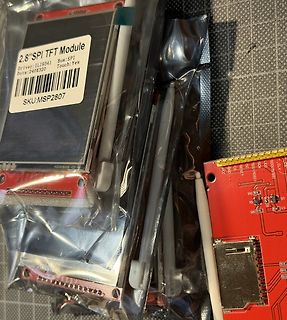 2.8 Zoll SPI TFT Display Module in Verpackung
