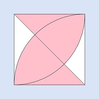 Geometrische Zeichnung mit Kurven und Diagonalen