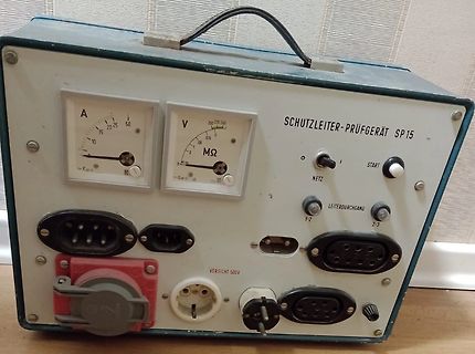 Schutzleiter-Prüfgerät SP 15