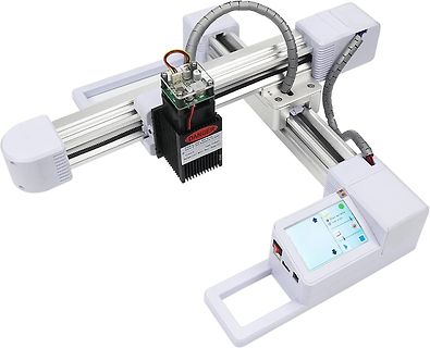 Laser-Gravurmaschine mit Display