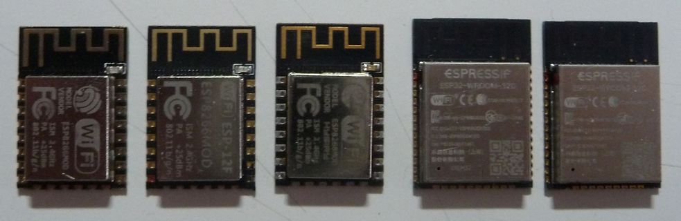 Espressif ESP32 und ESP8266 WiFi Module