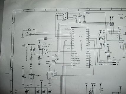 Schaltplan mit STM32F103C8T6 Mikrocontroller