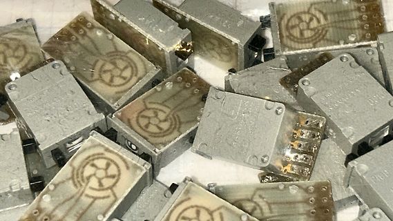 Haufen von Mikroswitches