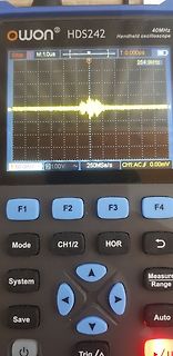 Handheld-Oszilloskop mit Signalanzeige