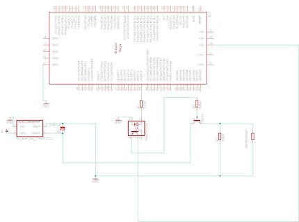 Schaltplan mit Arduino Mega und DC/DC-Wandler