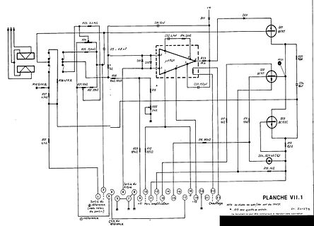 Schaltplan einer elektronischen Schaltung