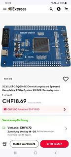 Xilinx Spartan 6 FPGA Entwicklungsboard
