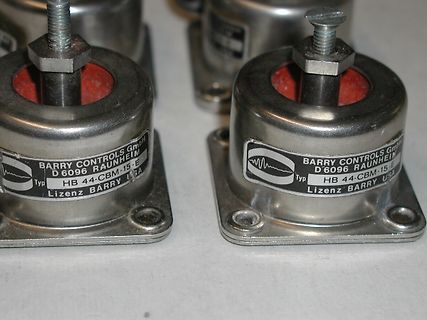 Barry Controls Vibrationsprüfköpfe