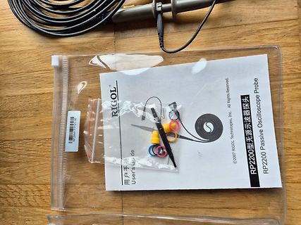 Rigol RP2200 Oszilloskop Tastkopf mit Anleitung