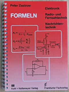Buchcover Elektronik Formeln Peter Zastrow