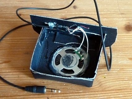 DIY-Lautsprecher mit Lüfter und Klinkenstecker