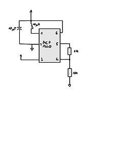Schaltplan mit MCP1640 und LC-Filter