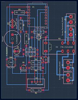 Schaltplan mit ESP32-S3 Mikrocontroller