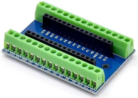 Arduino Shield mit Schraubklemmen