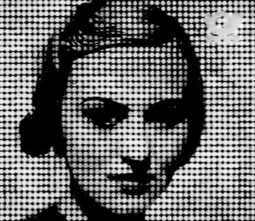 Halbton-Porträt einer Person
