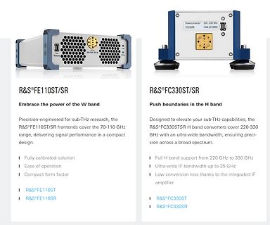 Produktpräsentation Rohde & Schwarz Frequenzumsetzer