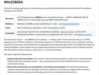 Textbeschreibung einer WinUI 3 Desktop-Applikation