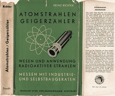 Buchcover Atomstrahlen Geigerzähler von Heinz Richter