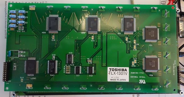 Toshiba TLX-1301V Leiterplatte
