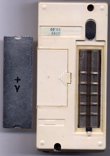 Batteriefach und Batterie