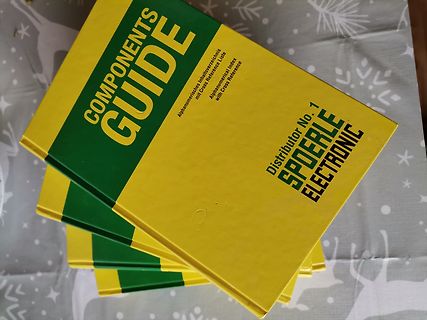 Gelbe Komponenten-Guides von Spoerle Electronic