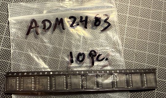 In Plastikverpackung verpackte integrierte Schaltkreise