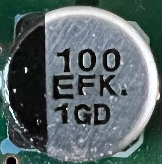 Makroaufnahme eines elektronischen Bauteils