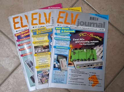 ELV Journal Hefte und Elektronik-Fachmagazine