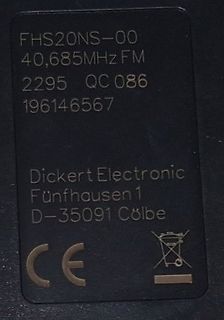 Beschriftung eines elektronischen Bauteils