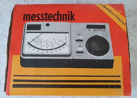 Verpackung eines Messgeräts