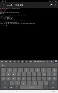 Screenshot eines Terminal-Fensters mit Cron-Konfiguration