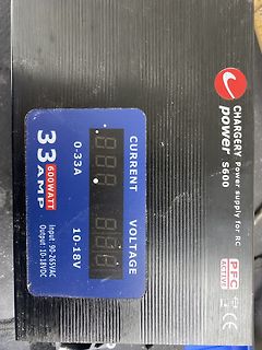 Chargery Power Supply S600 Display
