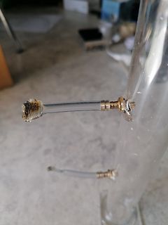 Glaskolben mit Glasarmatur