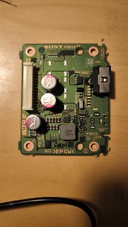 Sony F9003 5A Leiterplatte mit Elektrolytkondensatoren